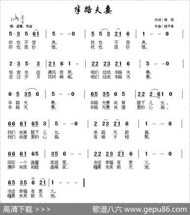 半路夫妻 - 南思|杜平章