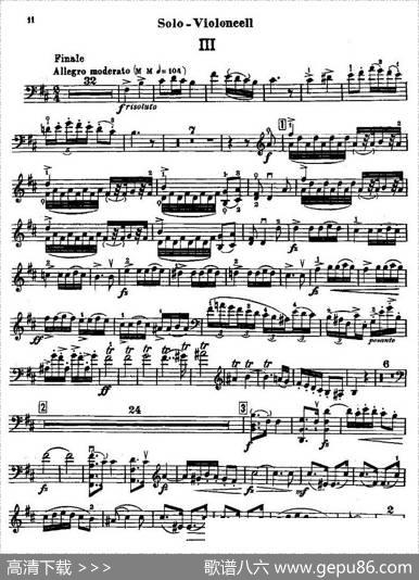 CELLOCONCERTOinBminor（大提琴）