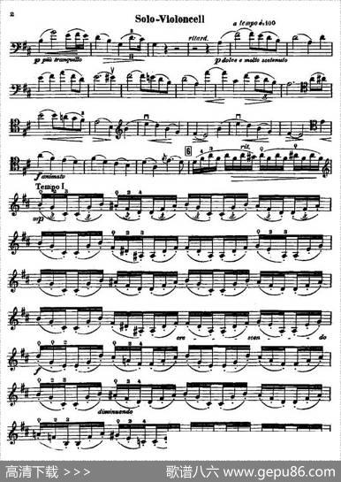 CELLOCONCERTOinBminor（大提琴）