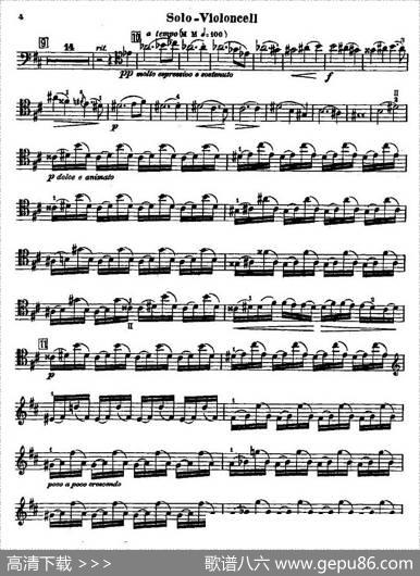 CELLOCONCERTOinBminor（大提琴）