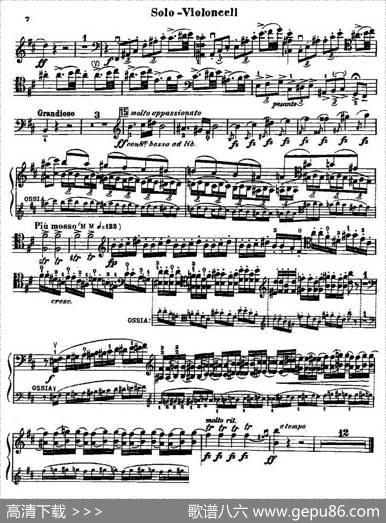 CELLOCONCERTOinBminor（大提琴）
