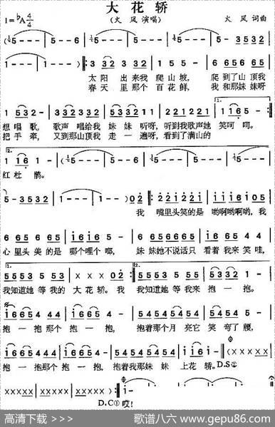 大花轿 - 火风|火风