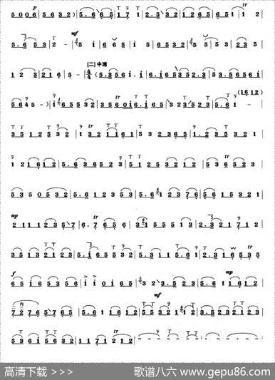 丝弦小调（中音板胡）
