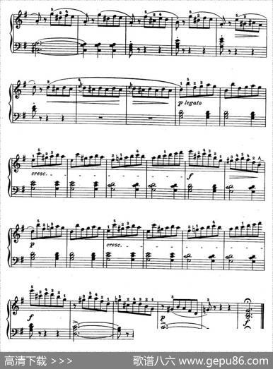 儿童钢琴进阶练习曲50首之7