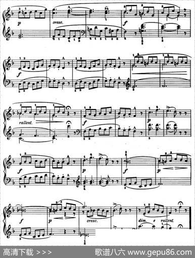 儿童钢琴进阶练习曲50首之19
