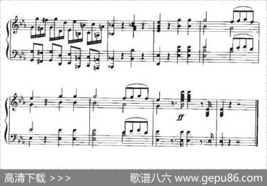 Ha，Treuloser（嘿，负心人）（中外文对照、正谱+简谱）|贝多芬曲、周文楠译配