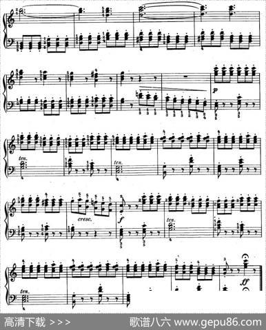 儿童钢琴进阶练习曲50首之28