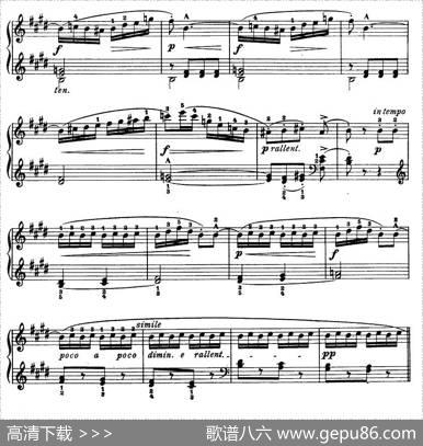 儿童钢琴进阶练习曲50首之39