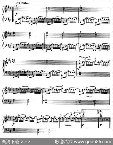 儿童钢琴进阶练习曲50首之41