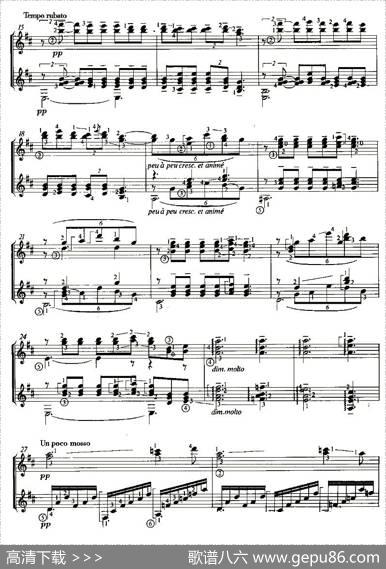 CLAIRDELUNE（双吉他）
