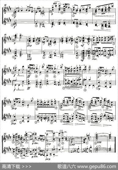 SARABANDE（双吉他）