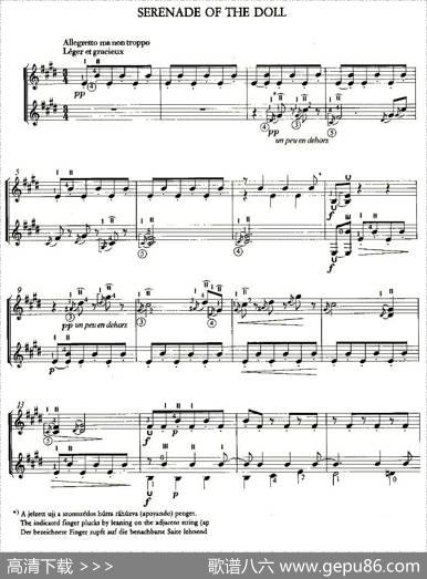 SERENADEOFTHEDOLL（双吉他）