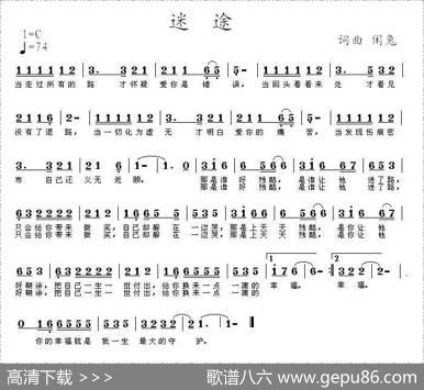 迷途 - 闲兔|闲兔