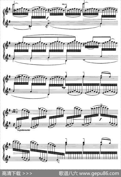 蒙古族唱调风格钢琴曲：翔姿