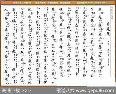 [南音工X谱]非是阮