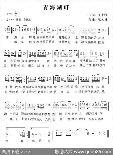 青海湖畔 - 王小雅|张木林