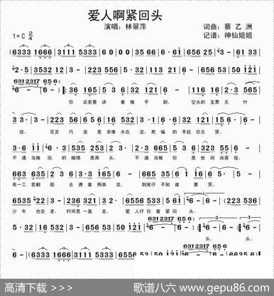 爱人啊紧回头（闽南语演唱） - 蔡乙洲|蔡乙洲