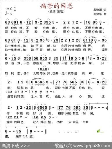 痛苦的网恋 - 吕艳川|张锦华