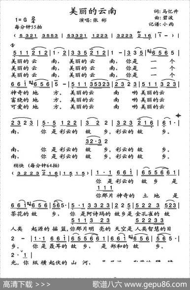 美丽的云南 - 马忆升|碧波