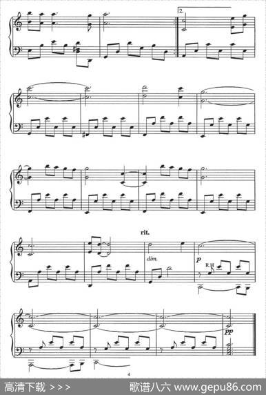 MoonRiver（电影《第凡内早餐》主题曲）