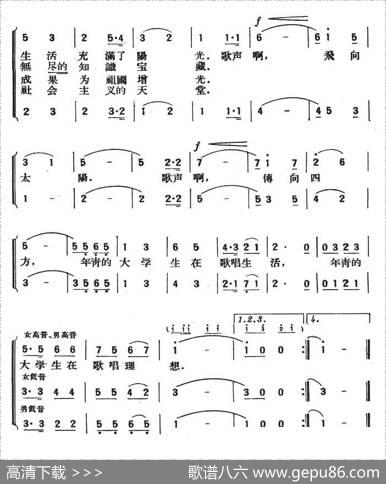大学生之歌（赵莱静词费师逊曲） - 赵莱静|费师逊