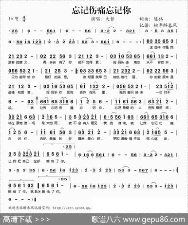 忘记伤痛忘记你 - 陈伟|陈伟