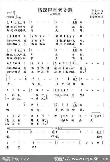 情深恩重老父亲 - 张农科|孟庆云