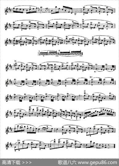 42首练习曲或隨想曲之19|克莱采尔