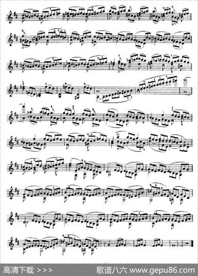 42首练习曲或隨想曲之38|克莱采尔