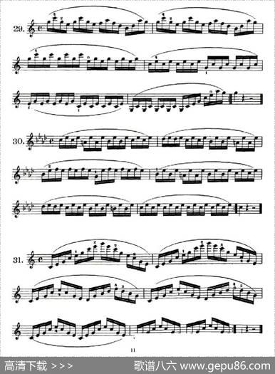 SchoolofMechanism,Op.74（小提琴技巧练习23——34）|丹克拉
