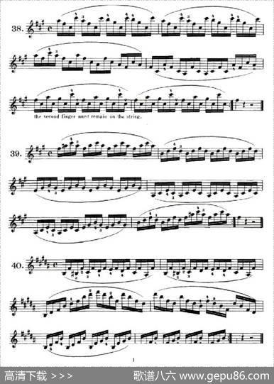 SchoolofMechanism,Op.74（小提琴技巧练习35——46）|丹克拉