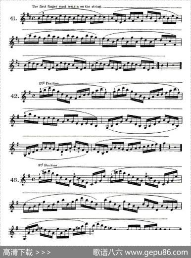 SchoolofMechanism,Op.74（小提琴技巧练习35——46）|丹克拉