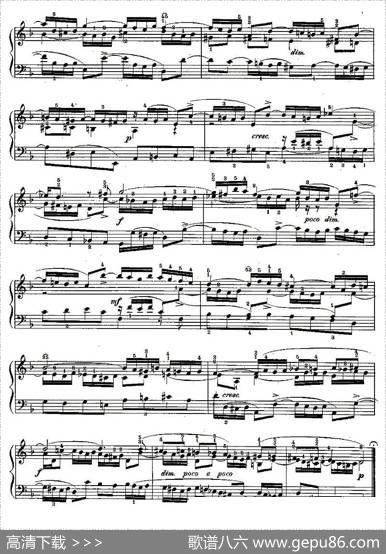 FIFTEENTHREE-PARTINVETIONS之四（15首3部创意曲之四）|Bach（巴赫）