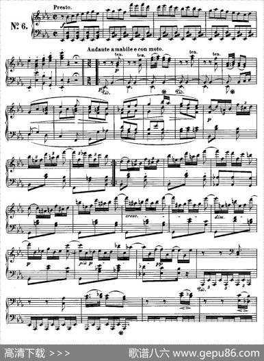 贝多芬钢琴小品Op.126之六|贝多芬