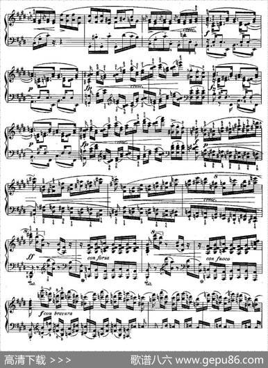 肖邦钢琴练习曲，Op.10之三|肖邦
