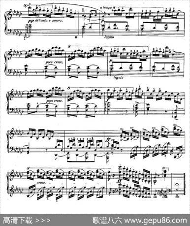 肖邦钢琴练习曲，Op.10之五|肖邦