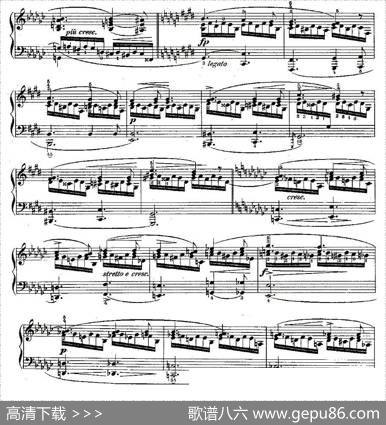 肖邦钢琴练习曲，Op.10之六|肖邦