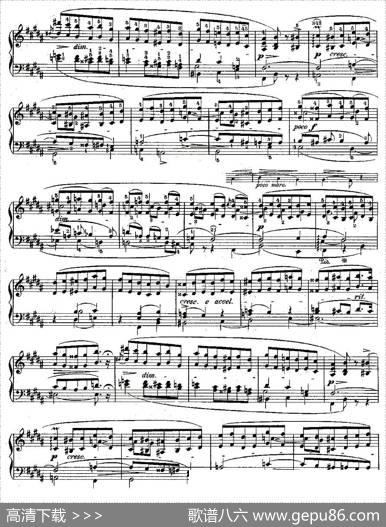 肖邦钢琴练习曲，Op.25之十|肖邦