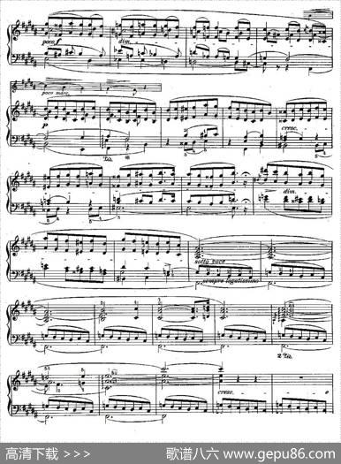 肖邦钢琴练习曲，Op.25之十|肖邦