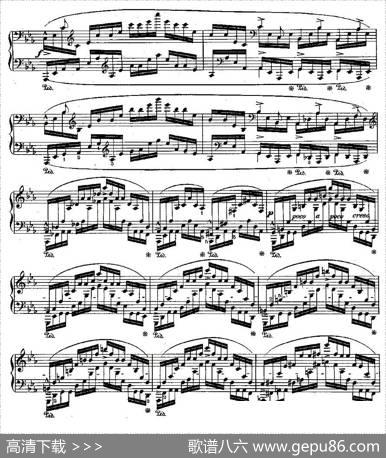 肖邦钢琴练习曲，Op.25之十二|肖邦