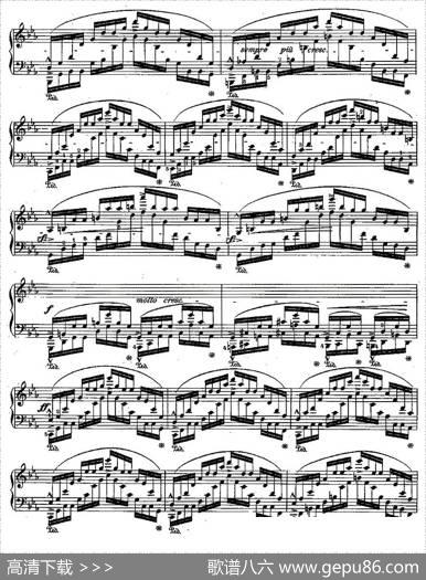 肖邦钢琴练习曲，Op.25之十二|肖邦