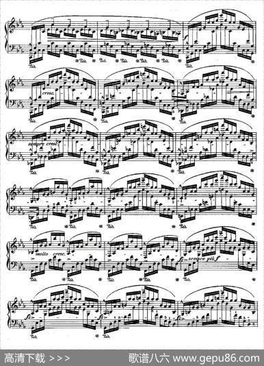 肖邦钢琴练习曲，Op.25之十二|肖邦