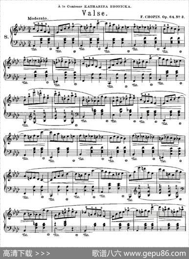 valse，Op.64,No.3|肖邦