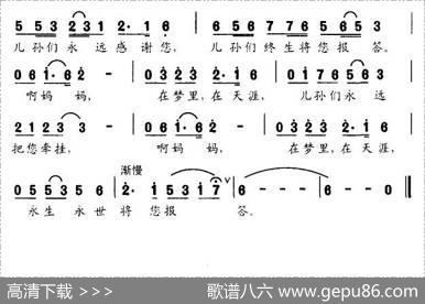 怀念妈妈（阚玉飞、阚玉忠词曲） - 阚玉飞、阚玉忠|阚玉飞、阚玉忠