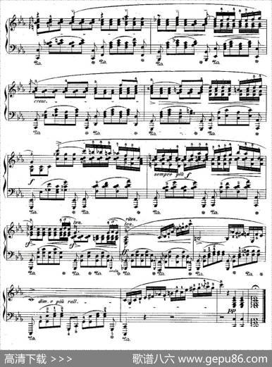 C小调夜曲Op.48－1（DeuxNocturnes）|肖邦