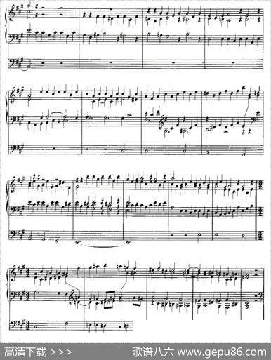18首赞美诗前奏曲之六|约翰·塞巴斯提安·巴赫
