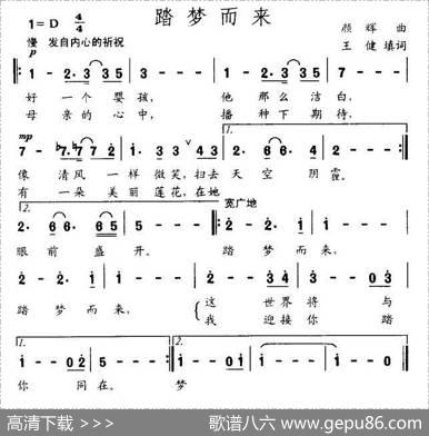 踏梦而来 - 王健|颜辉