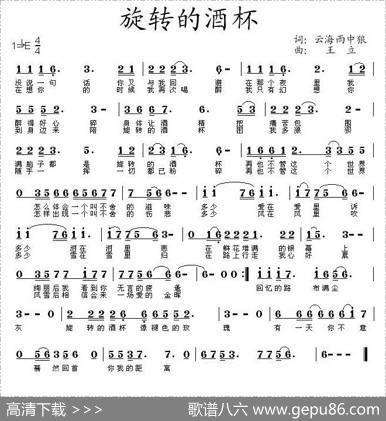 旋转的酒杯 - 云海雨中狼|王立