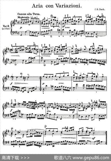 AriaconVariazioni之九|J.S.Bach