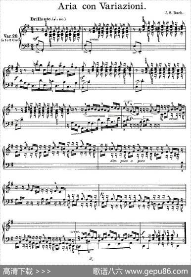 AriaconVariazioni之29|J.S.Bach